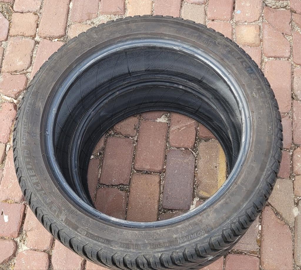 Michelin CrossClimate2 215/45 R17 (2x), Ophalen, 17 inch, All Season, Band(en)