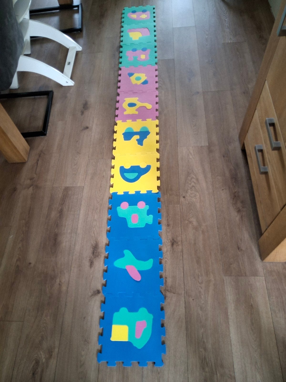 Foam puzzel als nieuw, Ophalen of Verzenden, Zo goed als nieuw, Overige typen