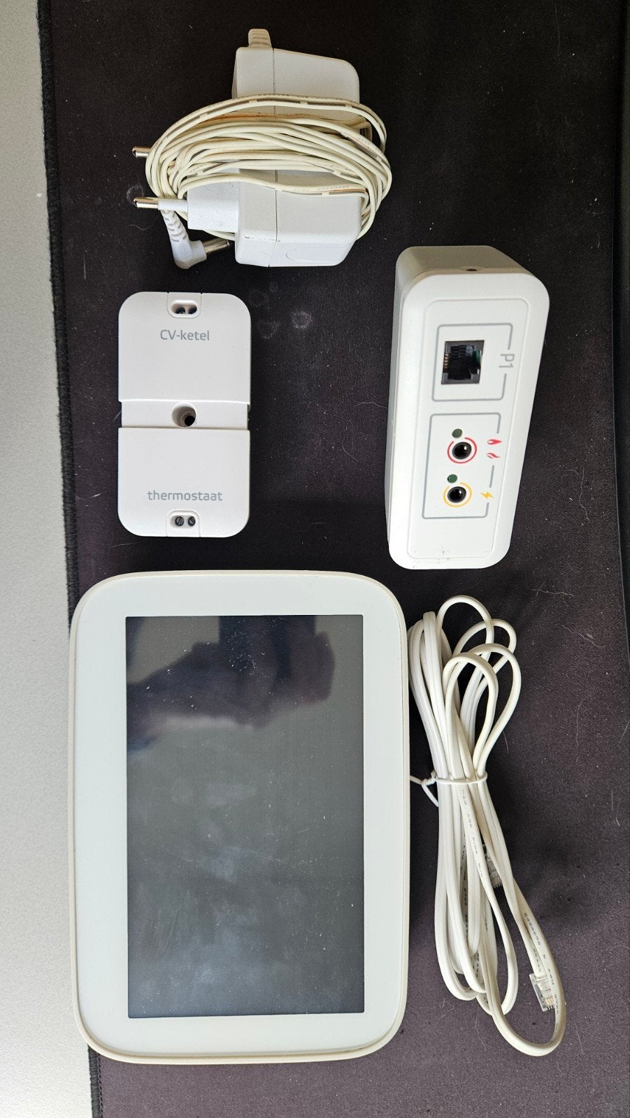 Rooted Toon 2 thermostaat met accessoires, Doe-het-zelf en Verbouw, Ophalen of Verzenden, Slimme thermostaat, Gebruikt