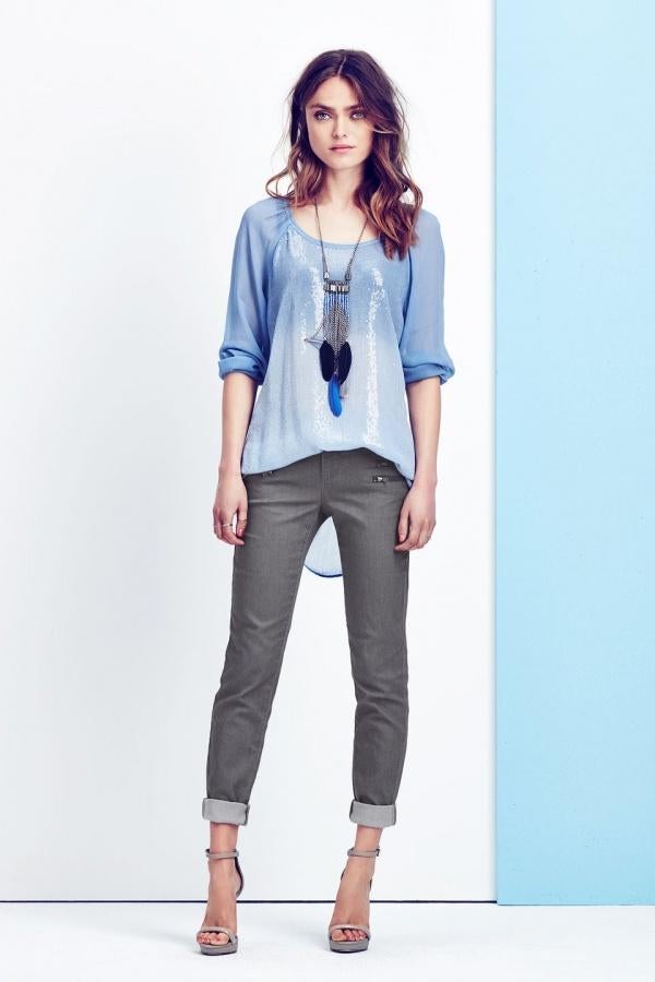 SPS Superstar skinny broek, licht grijs, mt 40, Maat 38/40 (M), Ophalen of Verzenden, Zo goed als nieuw, Superstar