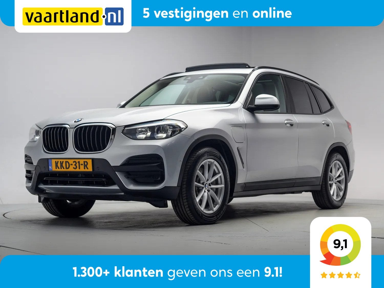 BMW X3 xDrive 30e High Executive Aut. [ Panorama Leder Stoel, Auto's, Automaat, 1998 cc, Gebruikt, 4 cilinders