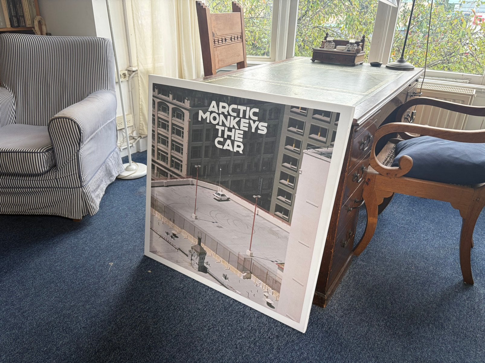 Arctic Monkeys The Car Canvas, Verzamelen, Ophalen, Zo goed als nieuw, Poster, Artwork of Schilderij