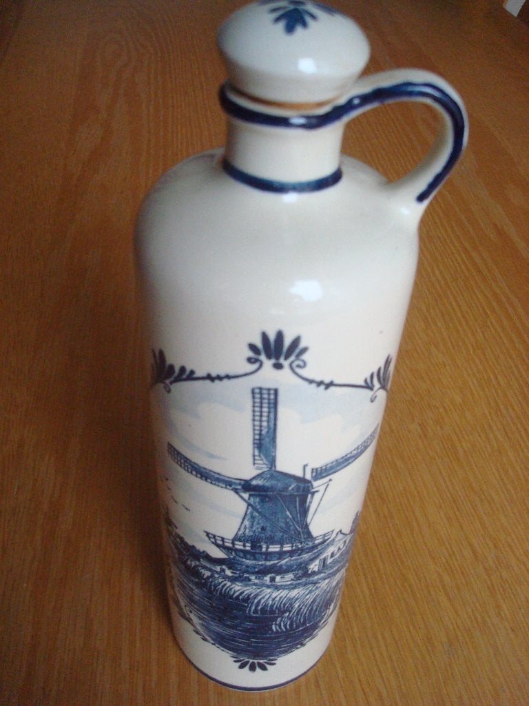 Kruik Bols Delfts blauw, Antiek en Kunst, Antiek | Keramiek en Aardewerk, Ophalen of Verzenden