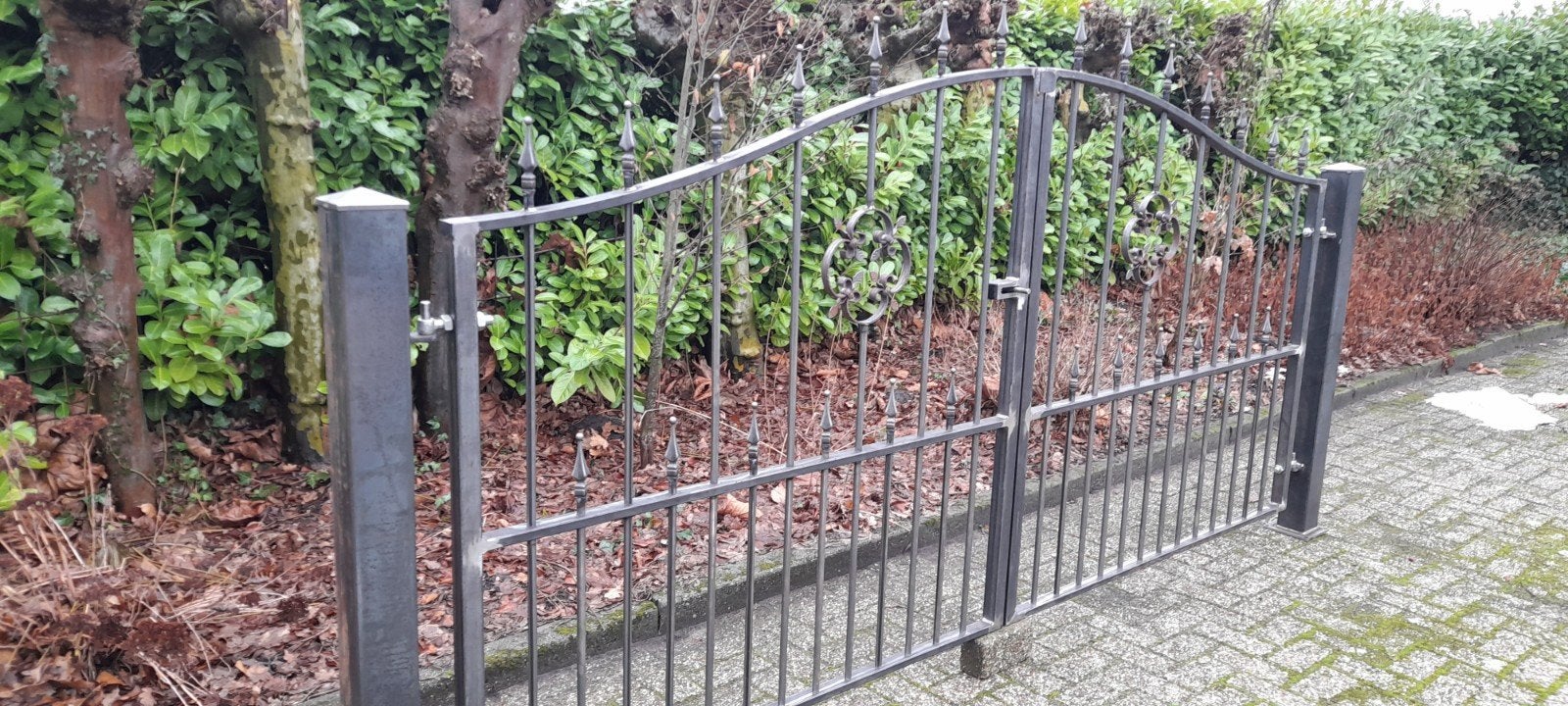 sierpoort 330c m., Tuin en Terras, Ophalen, IJzer, Sierhekwerk