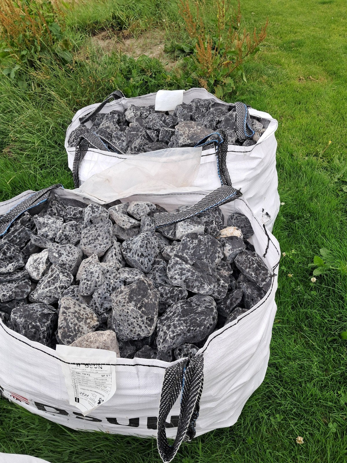 1200kg stenen 70-100mm voor tuin of oprit, Tuin en Terras, Ophalen of Verzenden