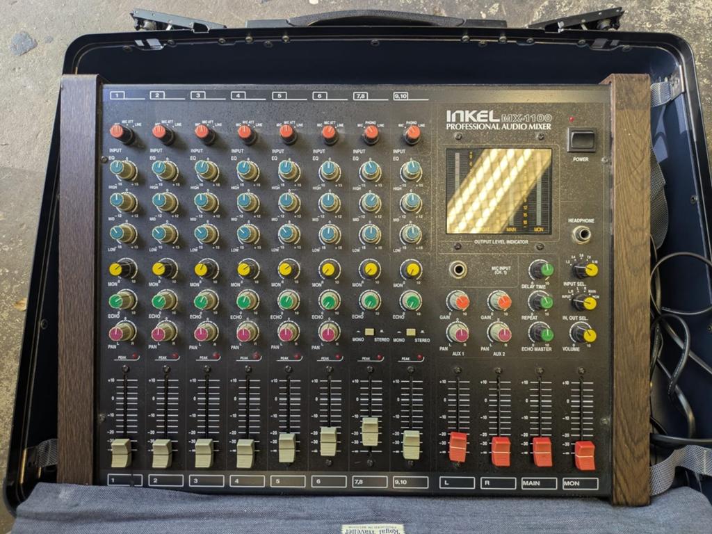 Inkel MX-1100 Professionele Audiomixer, Muziek en Instrumenten, Mengpanelen, Ophalen, Gebruikt, 10 tot 20 kanalen, Microfooningang