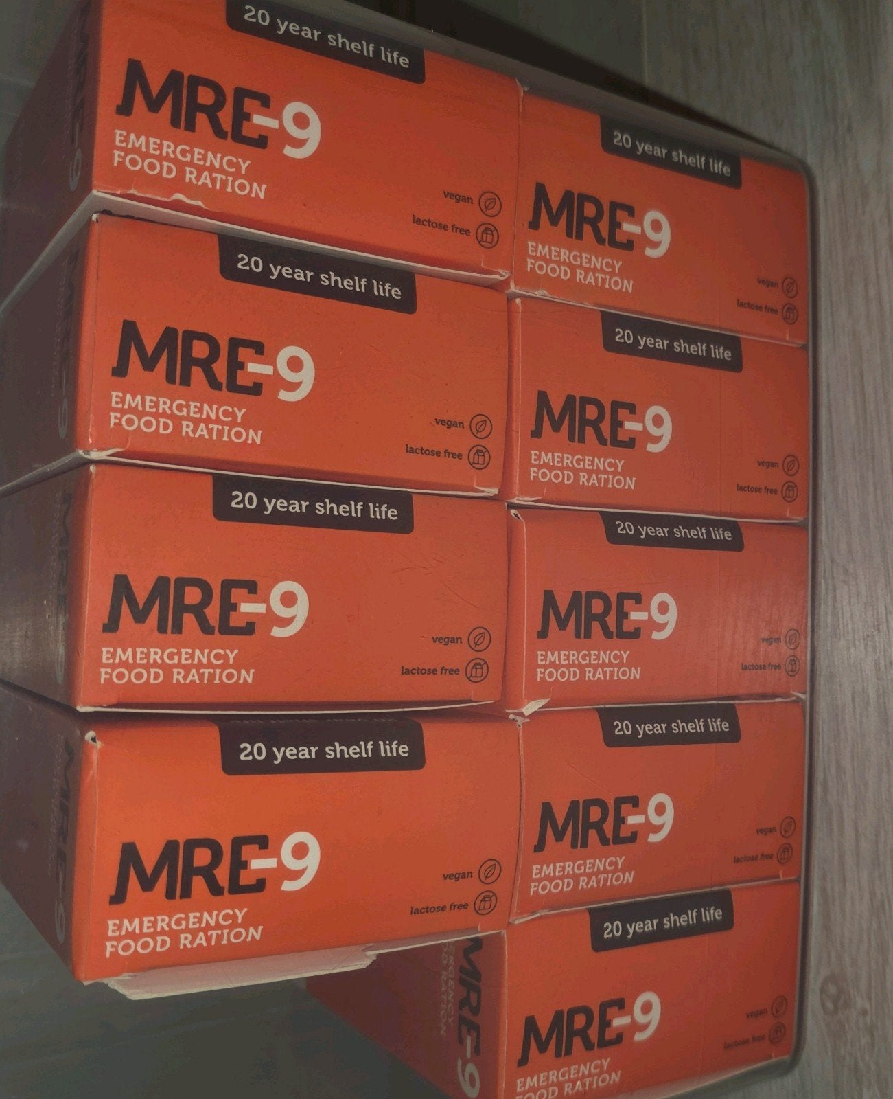 9 pakken MRE-9 Noodrantsoen-noodpakket, Ophalen of Verzenden