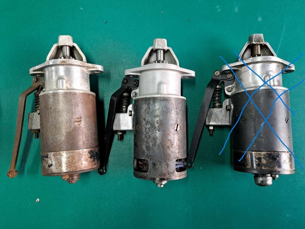 Peugeot 203 en 403 dynamo's en startmotoren, Ophalen of Verzenden, Gebruikt, Peugeot