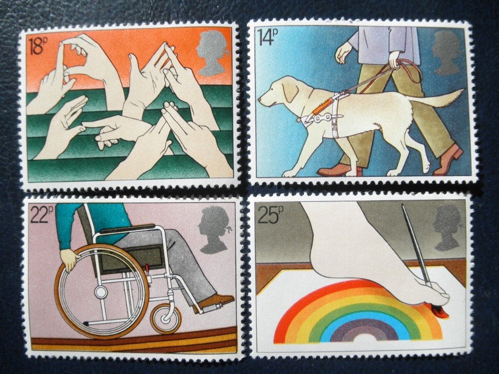 Postzegels Engeland 1981 gehandicapten - cw. 3,00 postfris, Ophalen of Verzenden, Postfris
