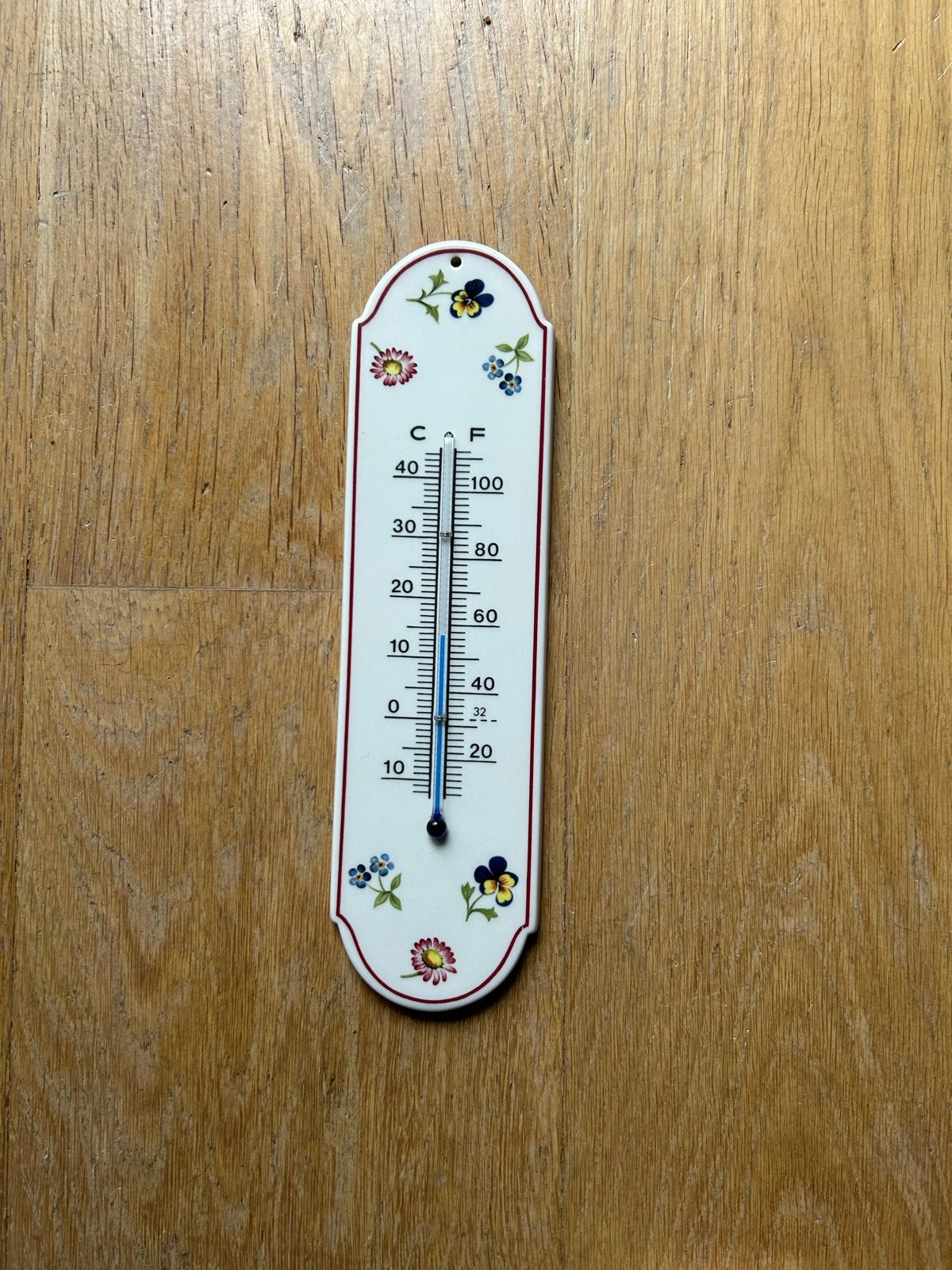 Villeroy & Boch Petite Fleur Thermometer, Meerkleurig, Overige materialen, Ophalen of Verzenden, Klassiek