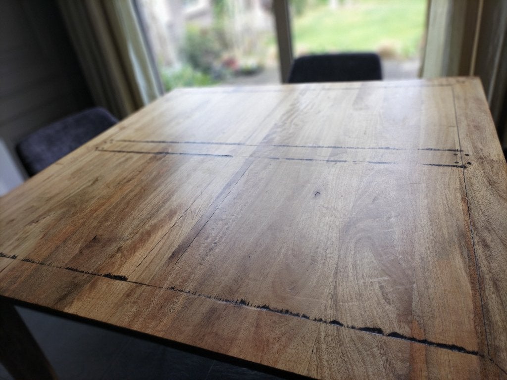 eetkamertafel, Ophalen, Gebruikt, Vijf personen of meer, 100 tot 150 cm
