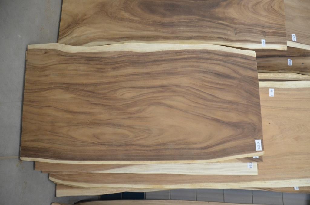 Boomstamtafel 180 cm suar -BT 224 - 1,8 meter boomstamtafel, Verzenden, Nieuw, Hout