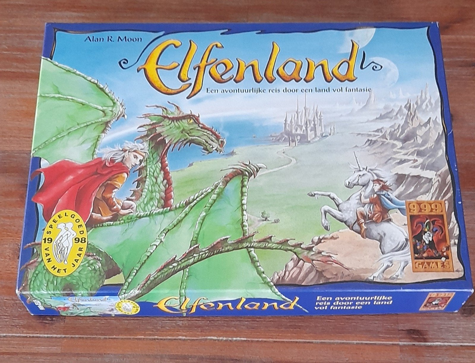 Elfenland- Avontuurlijke reis vol fantasie, Drie of vier spelers, Ophalen of Verzenden, Gebruikt, 999 Games