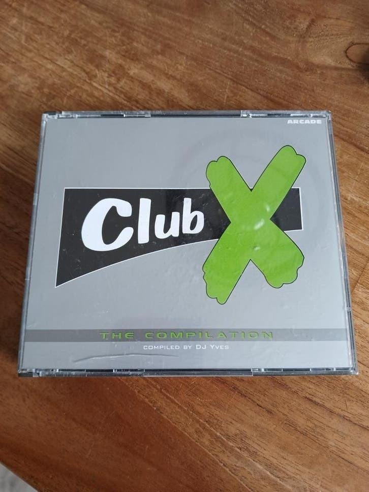 Dubbel cd box Club X - the compilation by dj Yves -  2 cd's, Ophalen, Gebruikt, Techno of Trance, Boxset