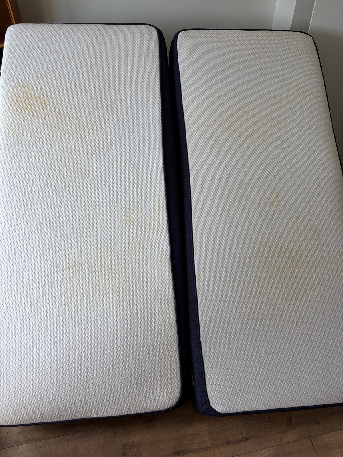 2 Matt Sleeps matrassen 210x90 cm - Gratis af te halen, Huis en Inrichting, Ophalen, Gebruikt, 90 cm, Eenpersoons
