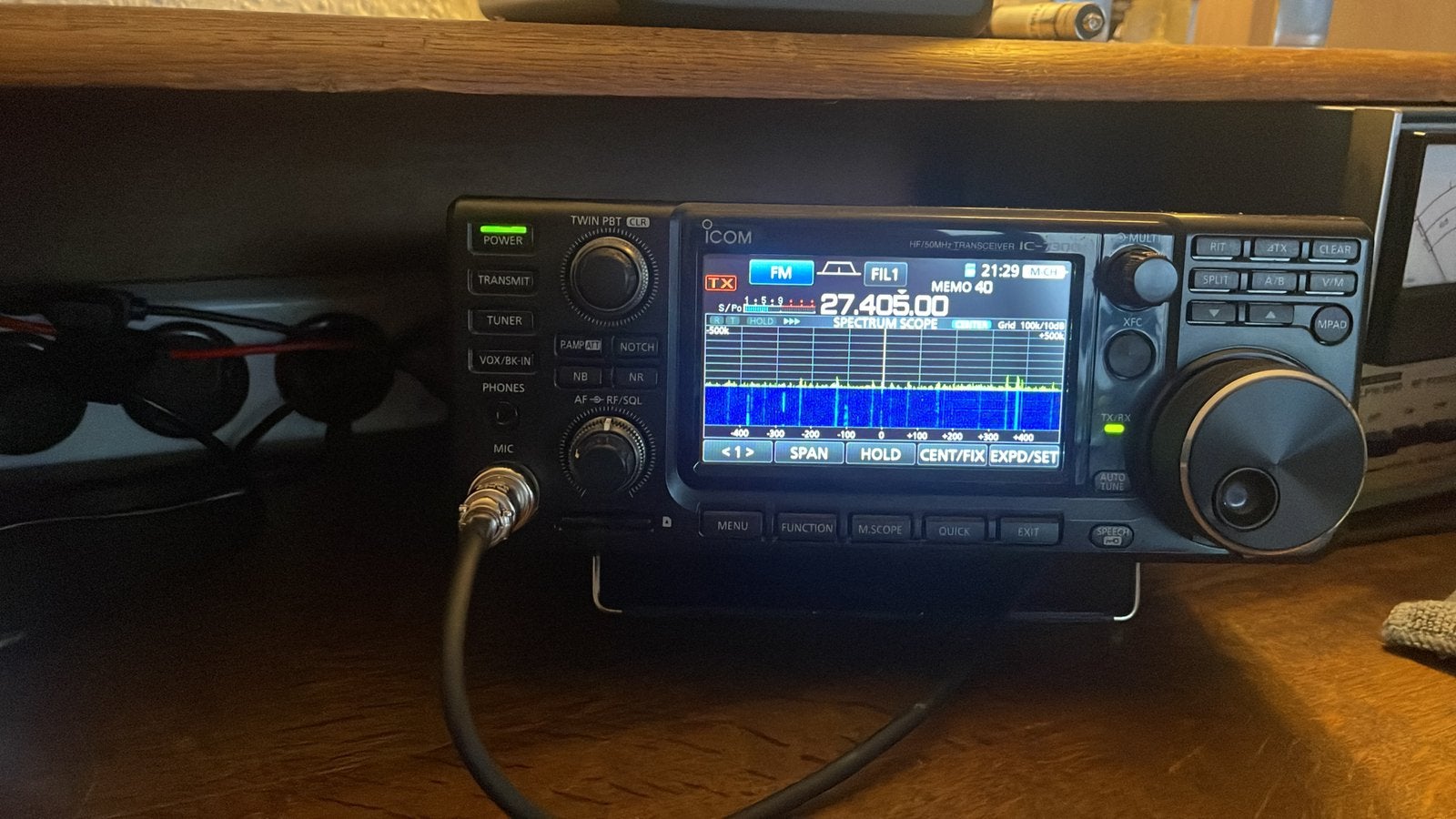 ICOM IC-7300 – Absolute Nieuwstaat – Kras- en rookvrij, Ophalen, Zo goed als nieuw