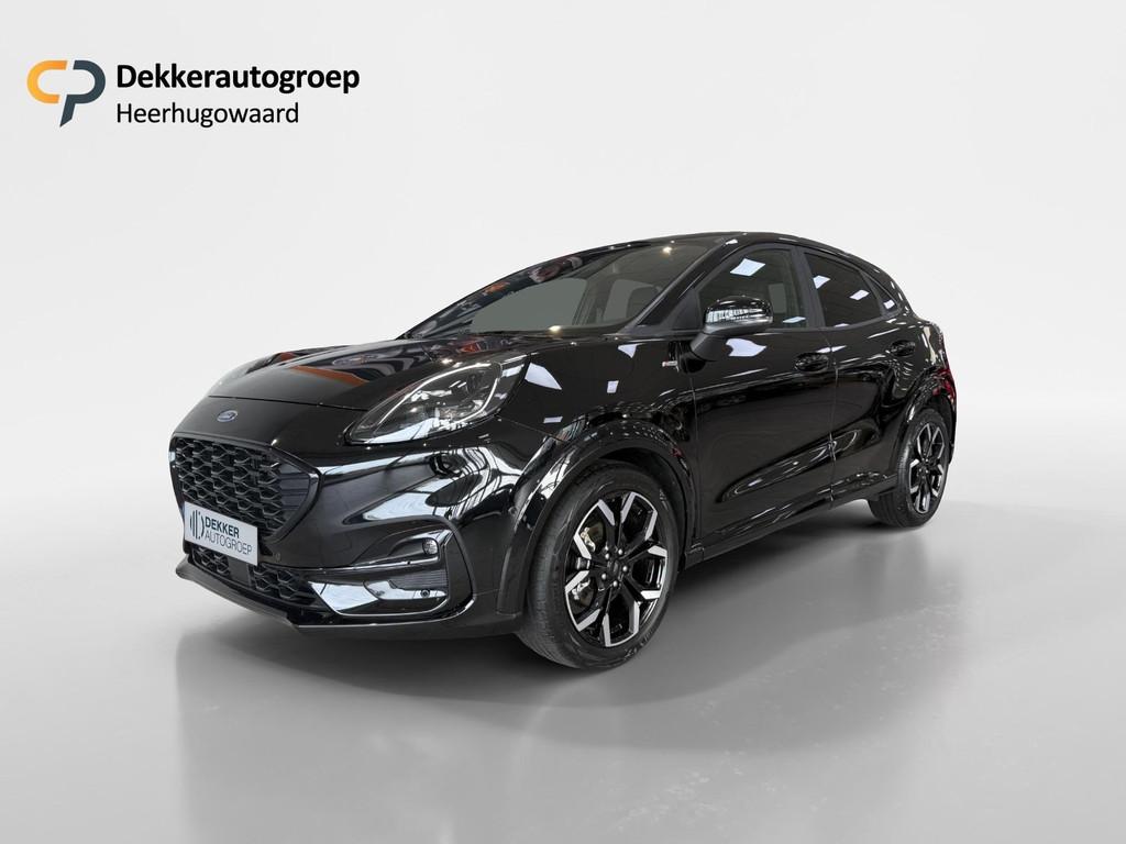 Ford Puma 1.0 EcoBoost Hybrid ST-Line X, Voorwielaandrijving, 125 pk, Euro 6, Zwart