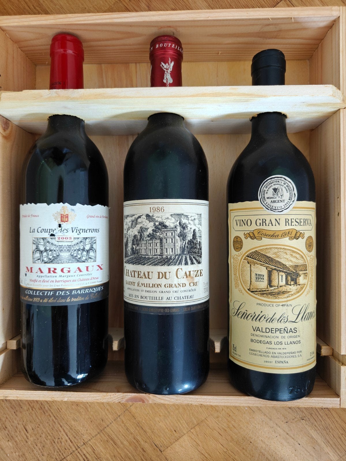 Exclusieve rode wijnen (Margaux, Saint-Émilion, Val, Verzamelen, Ophalen, Gebruikt, Frankrijk, Rode wijn