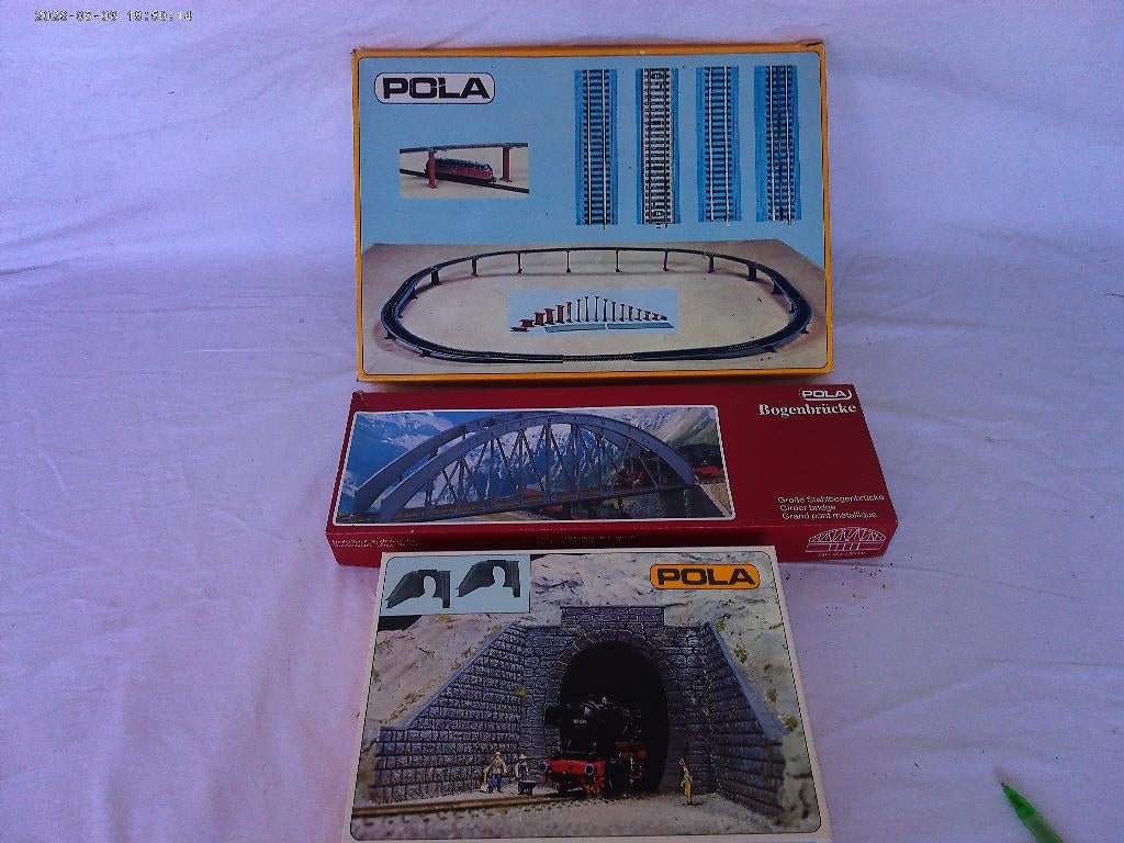 Pola 1-87 HO nieuwe bouwpakketten v marklin., Gelijkstroom of Wisselstroom, Brug, Tunnel of Gebouw, Nieuw, Ophalen of Verzenden