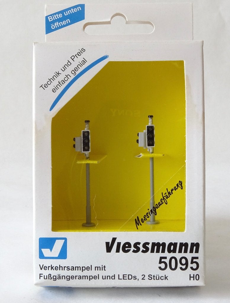 Viessmann 5095 Verkeerslichten met voetgangerslicht, Overige merken, Wisselstroom, Ophalen of Verzenden, Nieuw