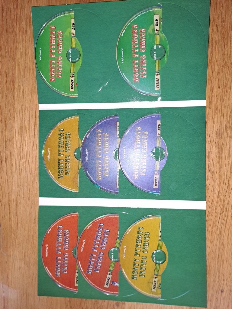 Monty Python's Flying Circus 8 dvds, 4 seasons, all episodes, Engels, Alle leeftijden, Ophalen of Verzenden, Remastered