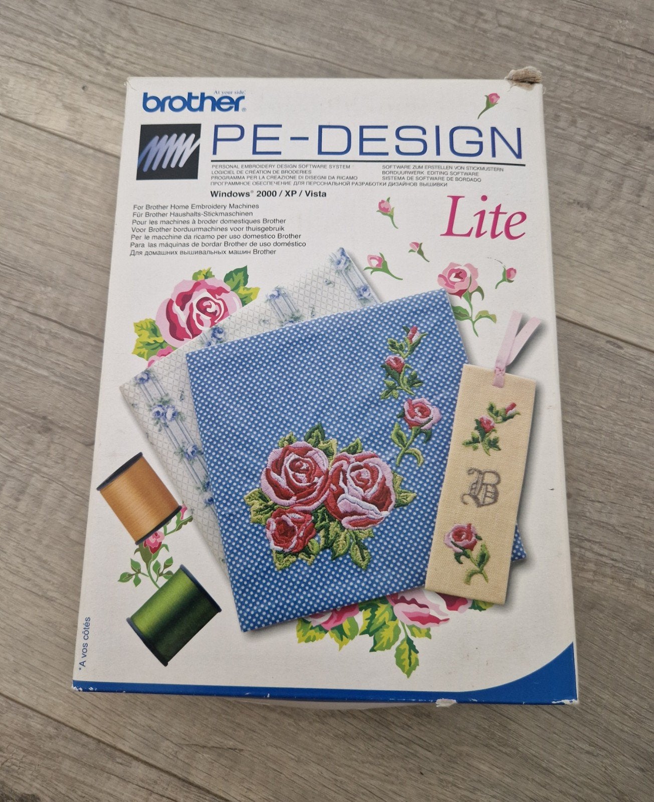 brother pe-design pe design lite borduursoftware borduren, Ophalen of Verzenden