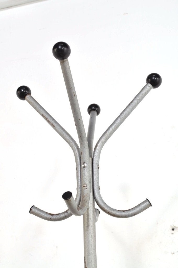 Vintage staande kapstok parapluhouder jaren 60, Gebruikt, Ophalen of Verzenden, Metaal, Staande kapstok