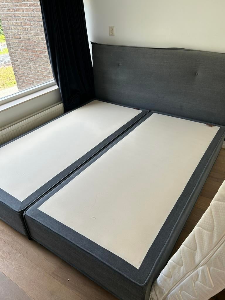 Boxspring 180x200, Ophalen, Zo goed als nieuw, Tweepersoons, 180 cm