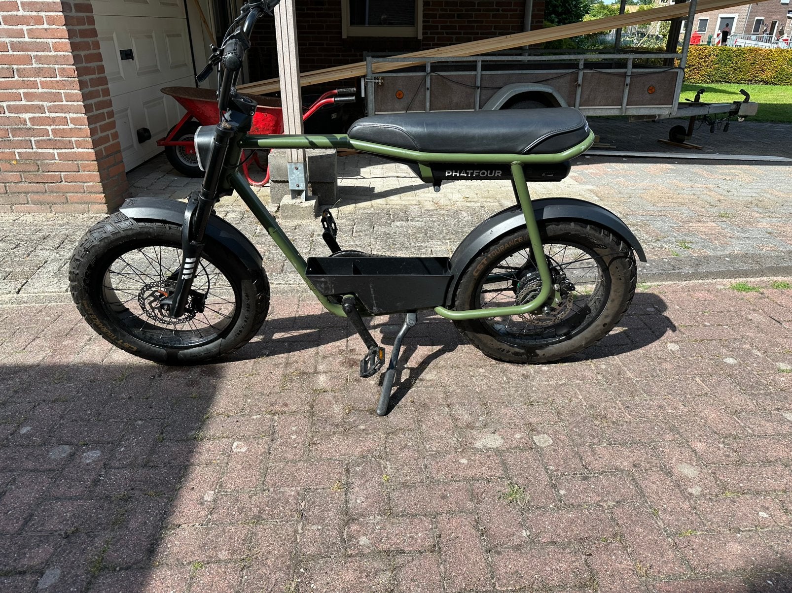 Phatfour flx, Gebruikt, 59 cm of meer, 50 km per accu of meer, Ophalen