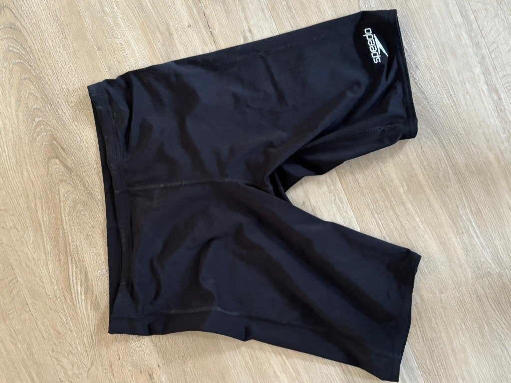 1x ZWEMSHORT Speedo lang model, Zwart, Ophalen of Verzenden, Zwemshort, Speedo