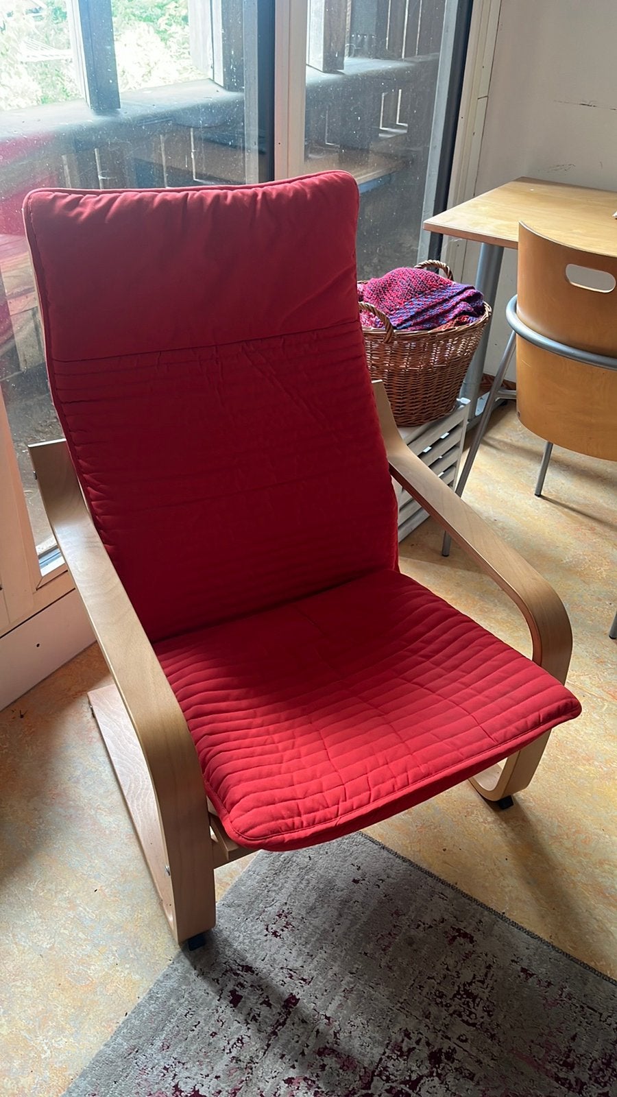 Mooie Ikea stoel, Ophalen of Verzenden, Zo goed als nieuw, 75 tot 100 cm, 50 tot 75 cm