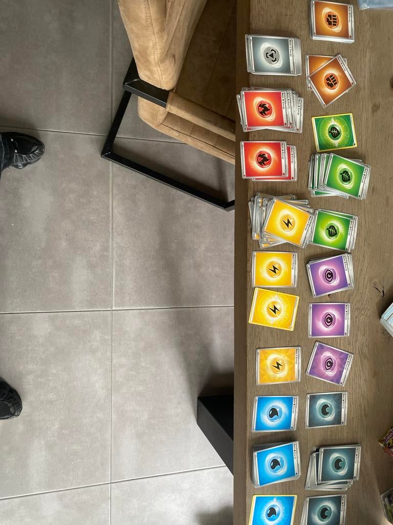 Pokémon Energy Kaarten - Diverse Types, Ophalen of Verzenden, Gebruikt, Meerdere kaarten