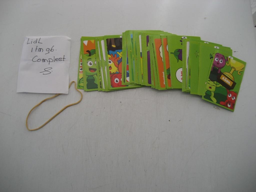 complete set met stickers lidl, Lidl, Ophalen of Verzenden