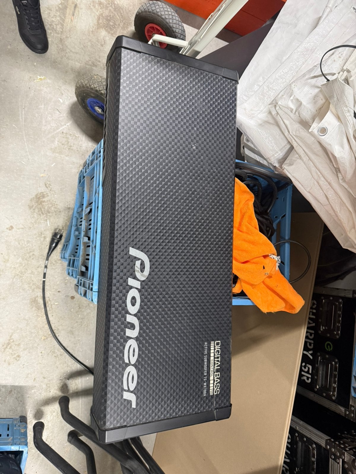 Pioneer TS WX-70 DA subwoofer actief, Ophalen of Verzenden, Zo goed als nieuw
