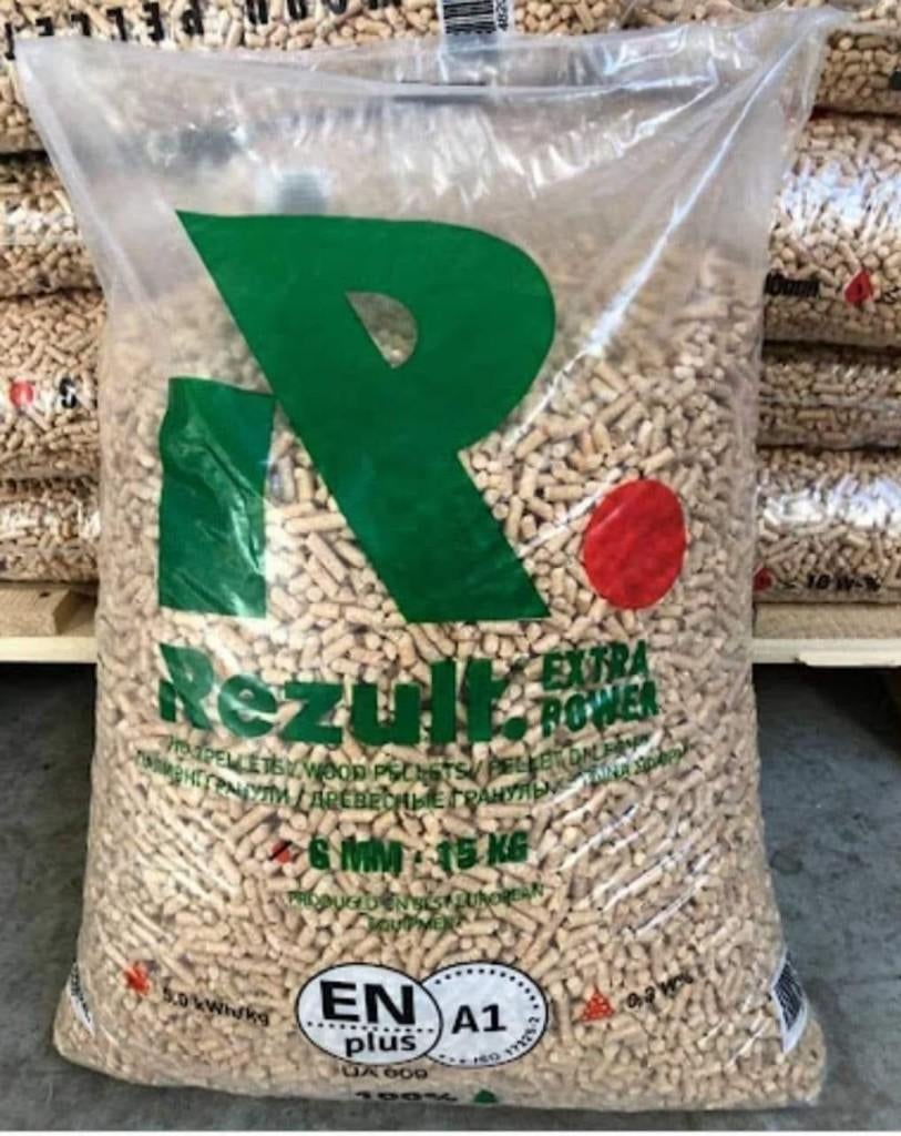 Pellets TM Rezult groothandel, Tuin en Terras, Haardhout, Minder dan 3 m³, Ophalen