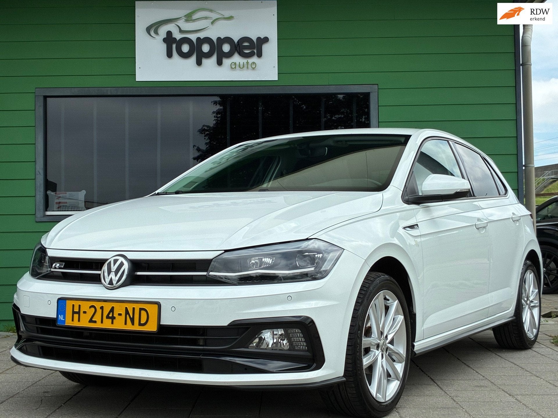 Volkswagen Polo 1.0 TSI |R-Line|Navigatie|Camera|CruiseContr, Auto's, Voorwielaandrijving, Gebruikt, Euro 6, Bedrijf