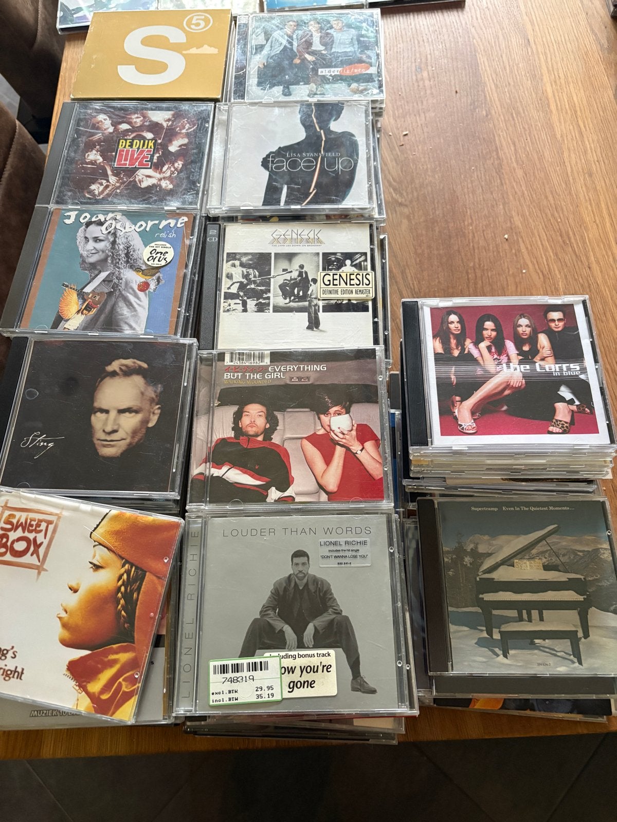 Diverse Pop & NLtalige CD's - Collectie (140 CD), Cd's en Dvd's, Ophalen, Gebruikt, Pop, Album