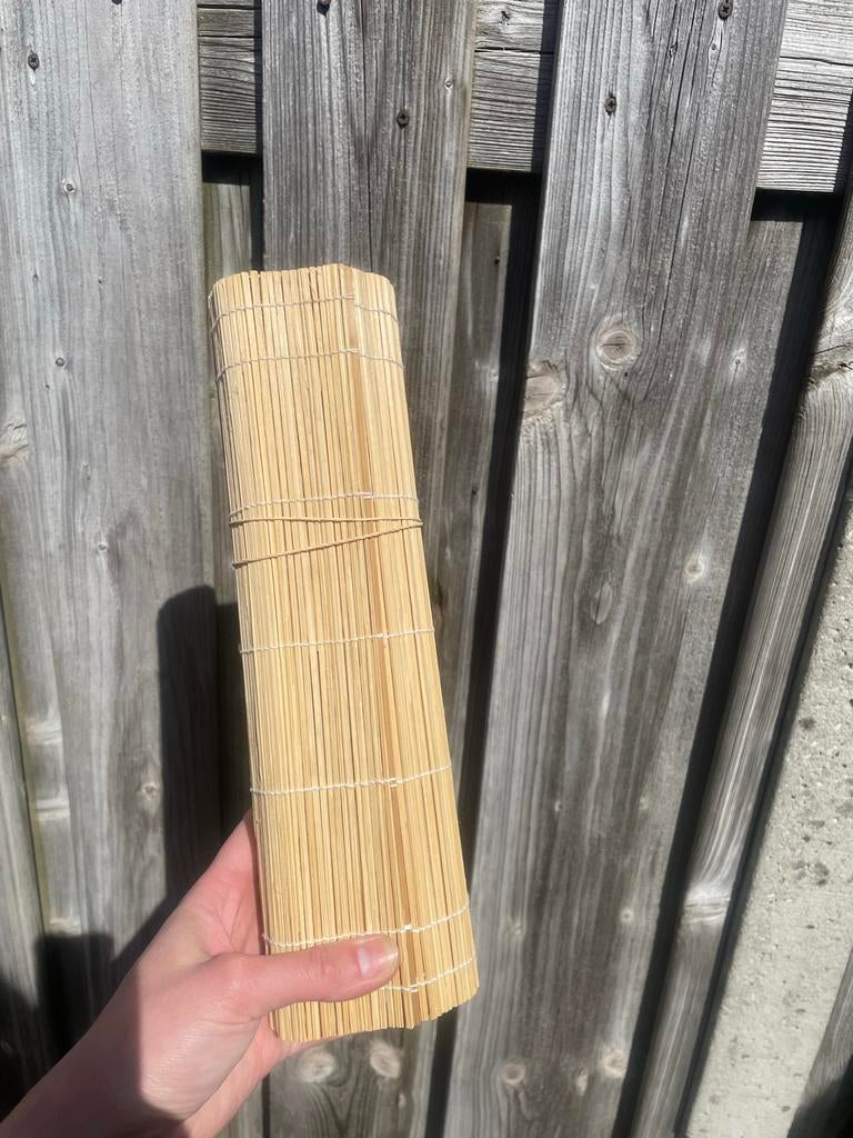 Sushi rolmatje van bamboe, Beige, Hout, Ophalen of Verzenden, Overige merken