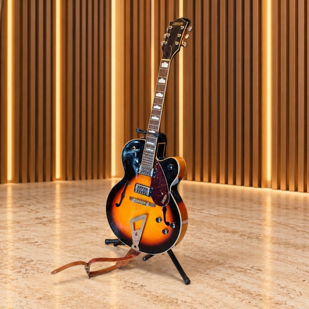 Gretsch G2420 Semi Akoestisch Gitaar - In Nette Staat, Muziek en Instrumenten, Flex Ltd., Zo goed als nieuw, https://flex.com/contact-us