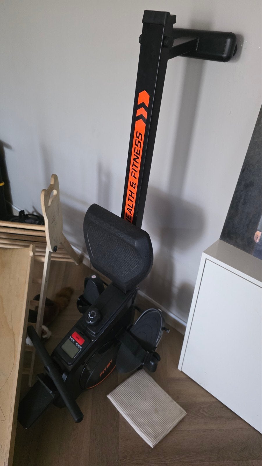 Fitby roei machine zgan, Ophalen, Zo goed als nieuw, Metaal, Roeitrainer