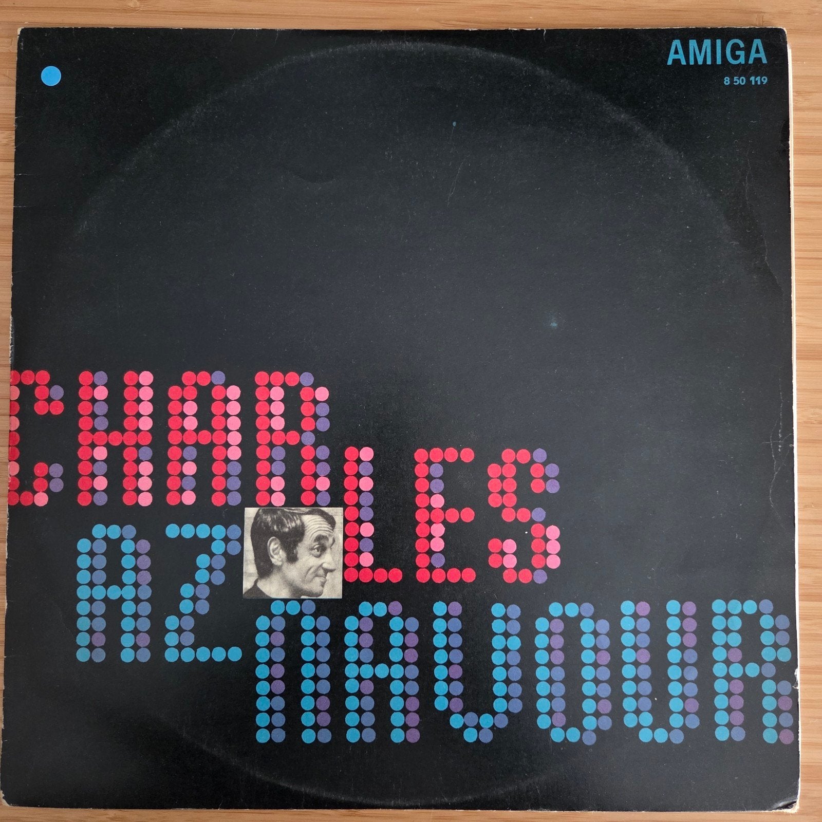 Charles Aznavour - Self-titled LP, Ophalen of Verzenden, Gebruikt, 12 inch