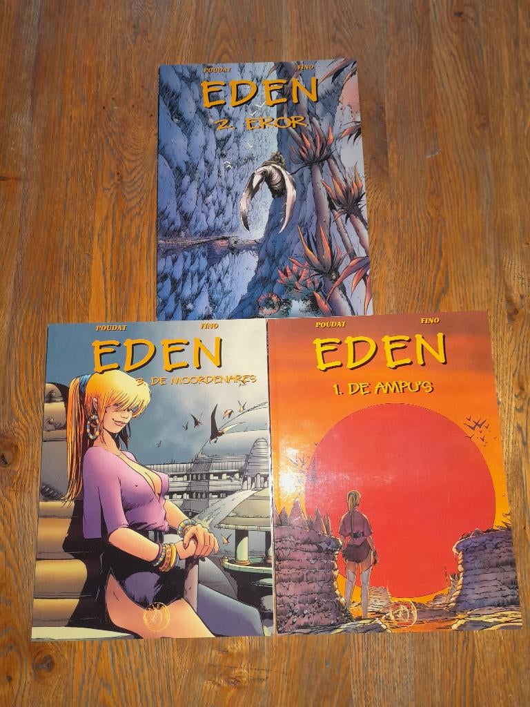 Stripboeken, Eden, Boeken, Meerdere stripboeken, Ophalen of Verzenden, Gelezen