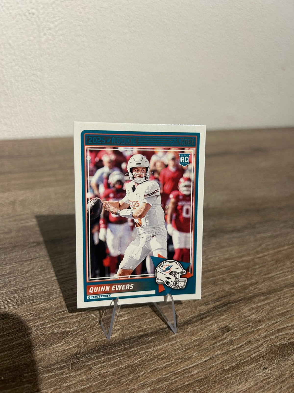 Quinn Ewers 2025 Panini Score Football #75 RC Rookie Miami, Ophalen of Verzenden, Zo goed als nieuw, Buitenlandse clubs, Poster, Plaatje of Sticker