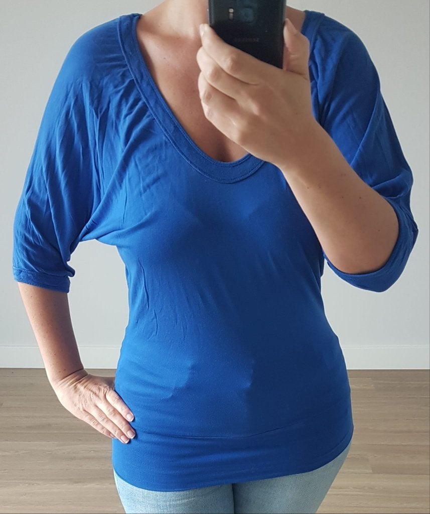 Shirt Mooi Diep Blauw Watcher Superstar M Vlindermouw, Kleding | Dames, Maat 38/40 (M), Nieuw, Lange mouw, Watcher