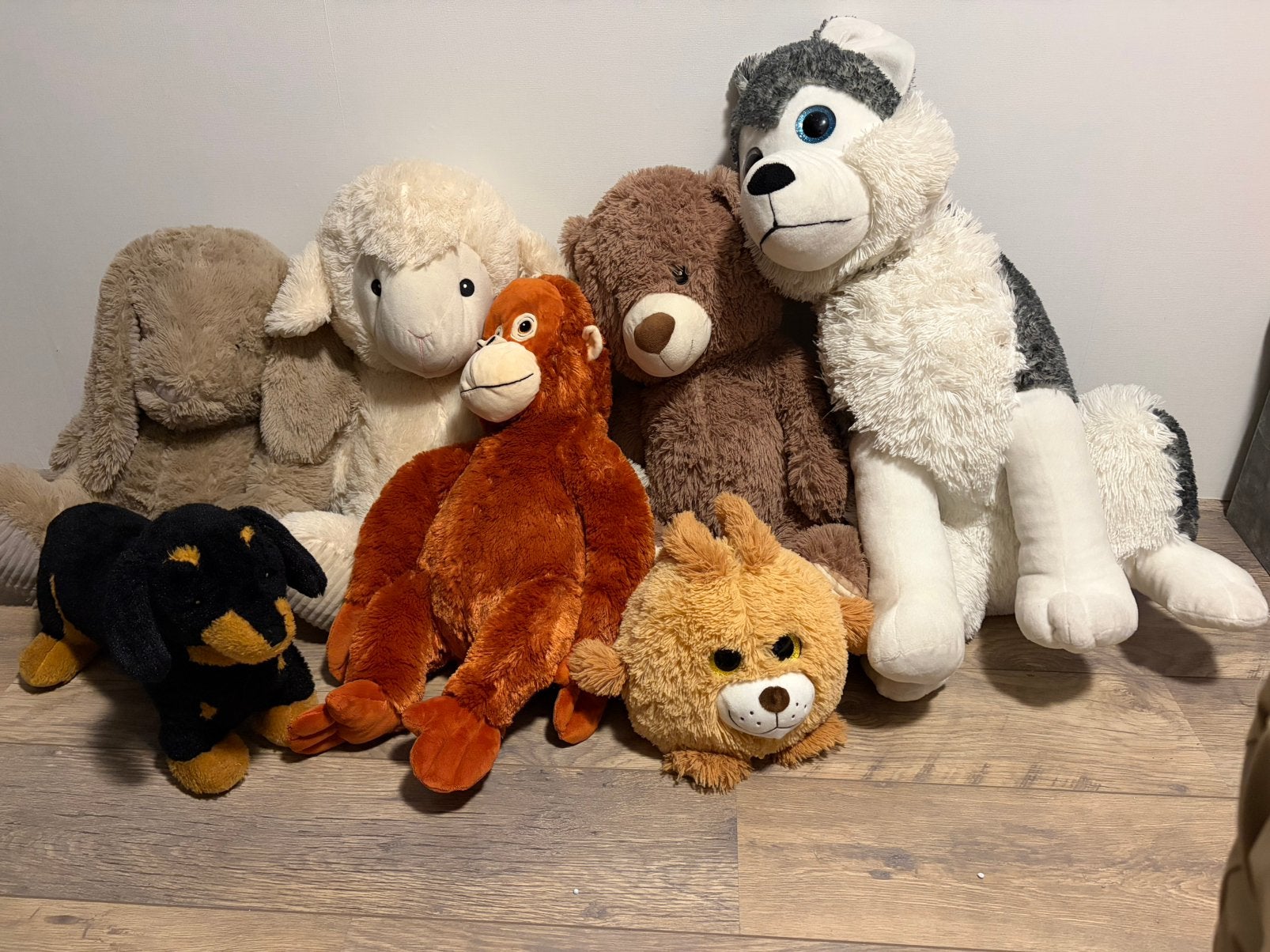 Knuffels 7 stuks, Ophalen, Zo goed als nieuw, Overige typen