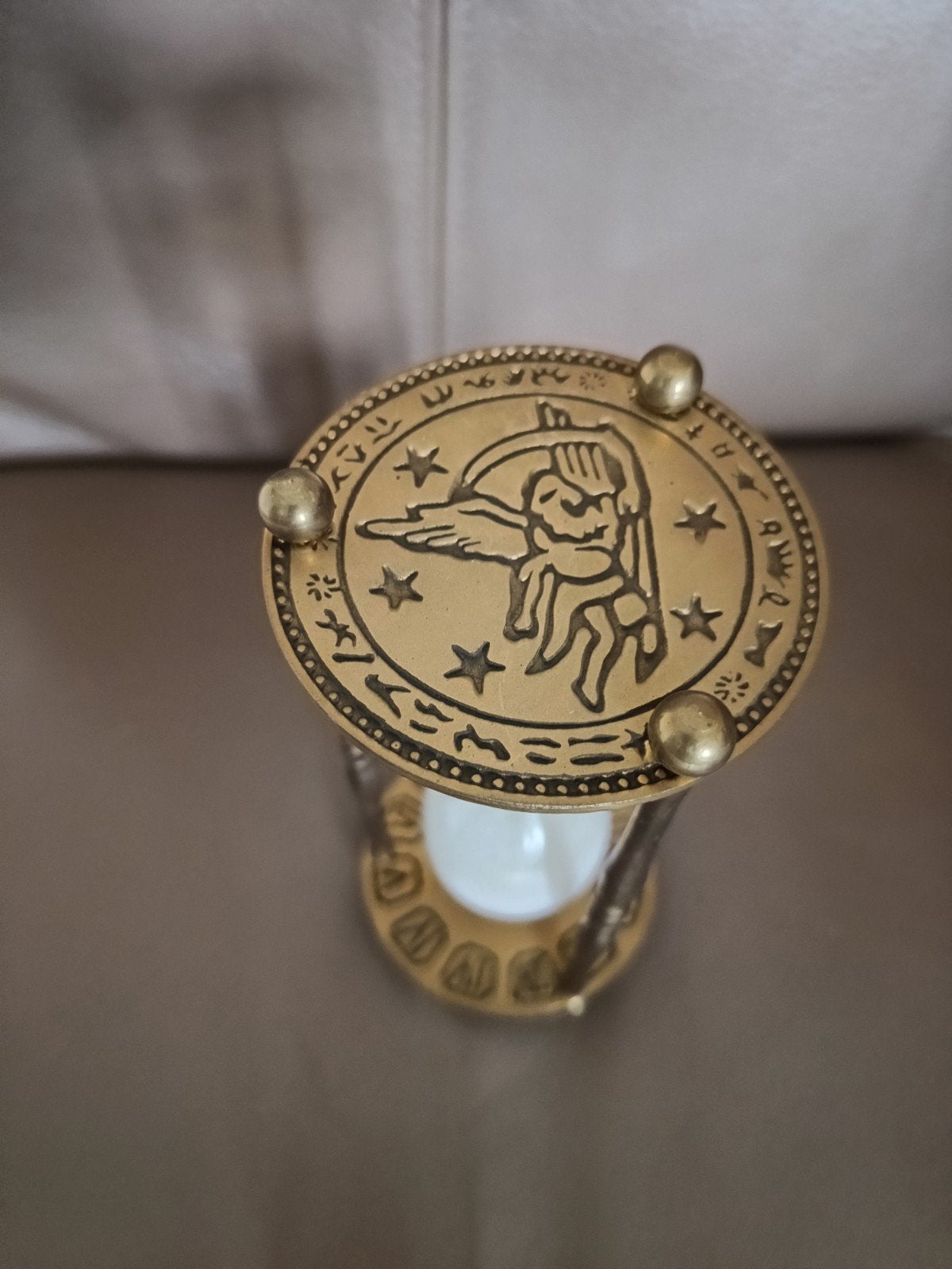 Decoratieve zandloper met Romeinse cijfers, Ophalen of Verzenden