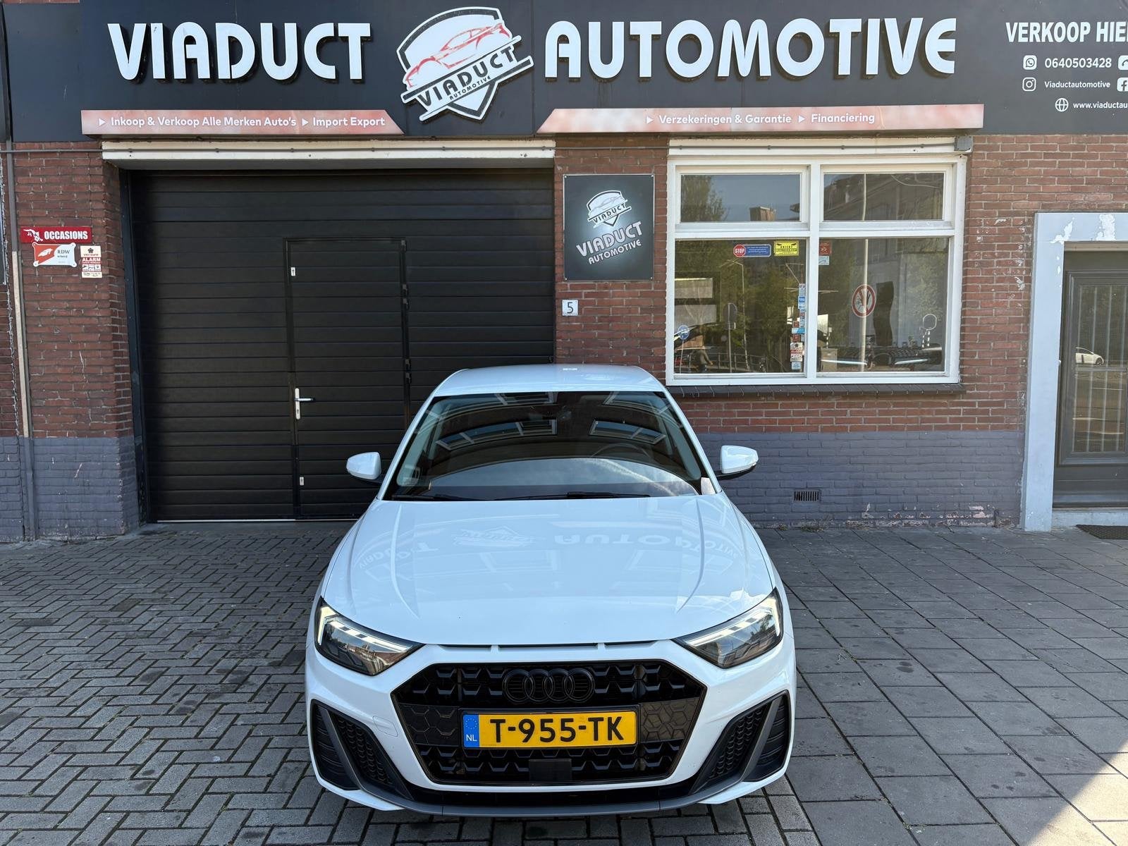 Audi A1 Sportback 30 TFSI S Line Pro Line S Matrix, Stof, Euro 6, 116 pk, Wit
