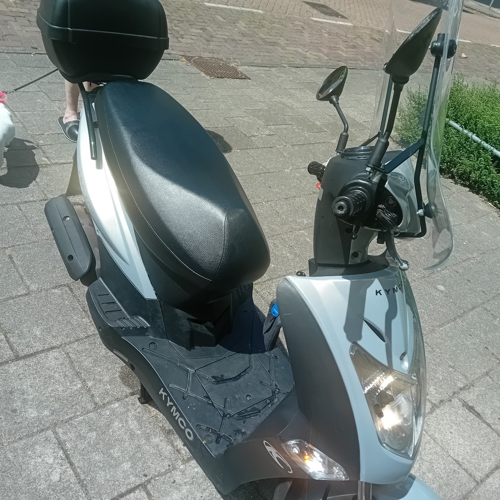 Kymco Agility 50 25 km/u - Goed rijdend, bj 2021, Fietsen en Brommers, Scooters | Kymco, Ophalen