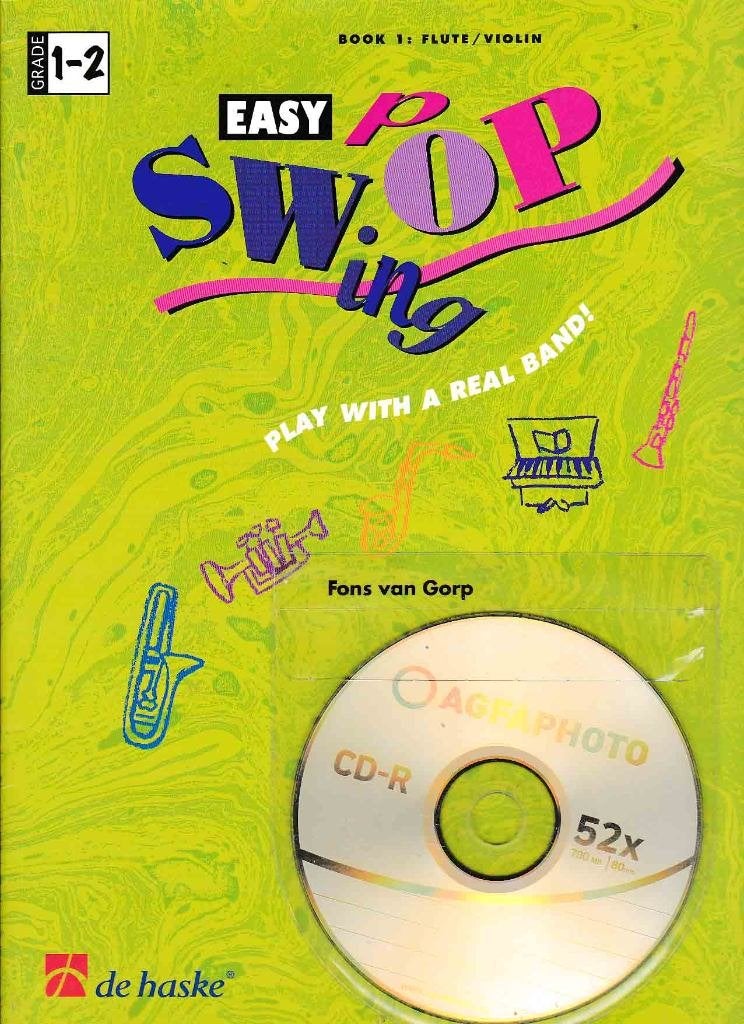 Easy Pop Swing met CD Flute Viool ( 6746 - 2 ), Gebruikt, Ophalen of Verzenden, Dwarsfluit of Piccolo, Artiest of Componist