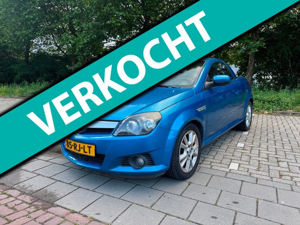 Opel Tigra TwinTop 1.4-16V Cosmo, Auto's, Opel, Bedrijf, Tigra, ABS, Airbags, Centrale vergrendeling, Cruise Control, Elektrische buitenspiegels